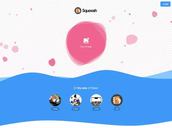 ابزار آنلاین فشرده‌سازی Squoosh