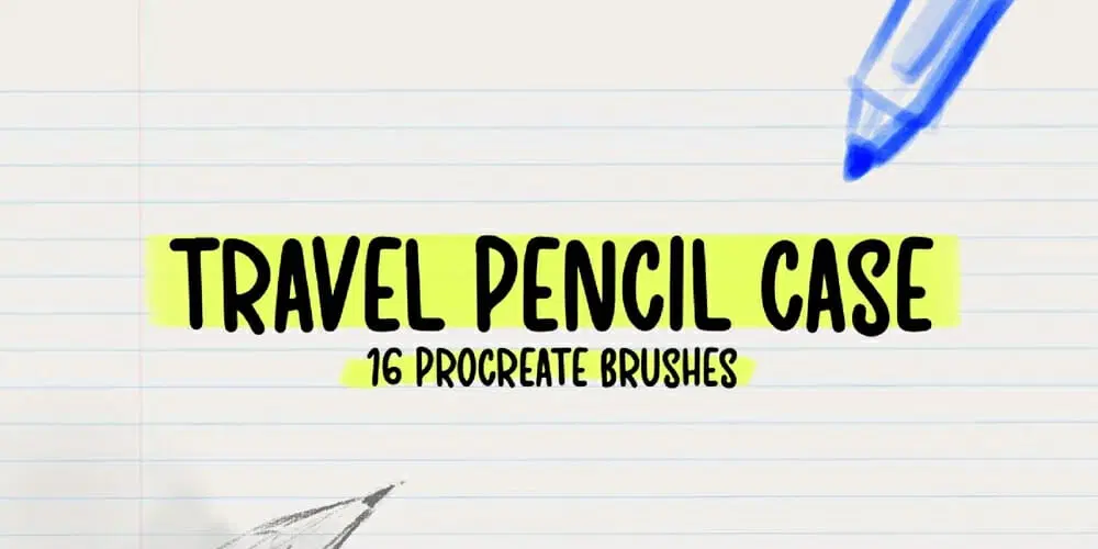 Travel Pencil Case – Procreate Brushes