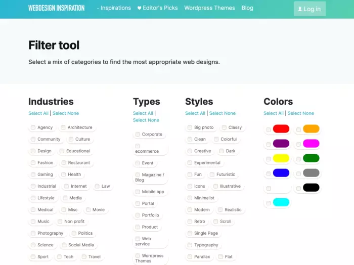 WebDesign Inspirations
