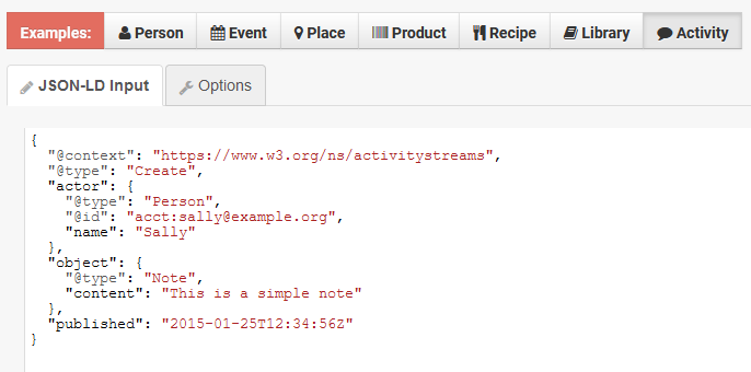 JSON-LD Playground