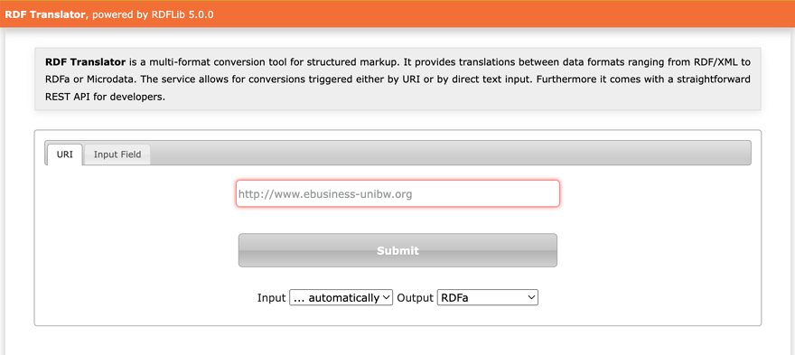 7. RDF Translator