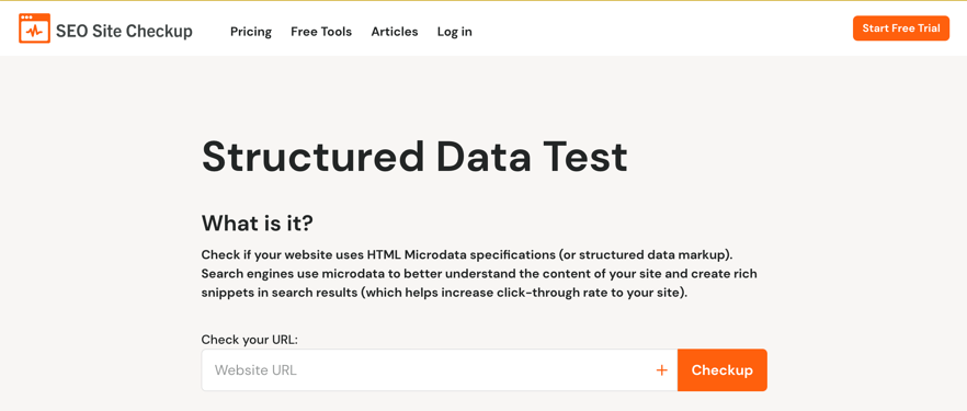 SEO Site Checkup