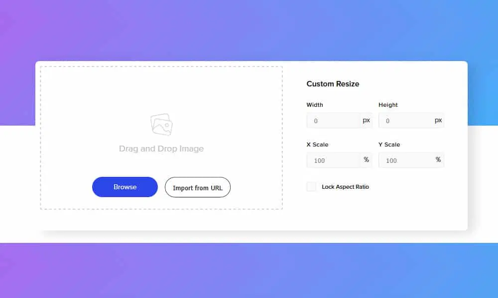 Free Image Resizer