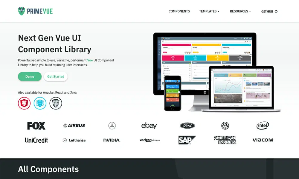 PrimeVue