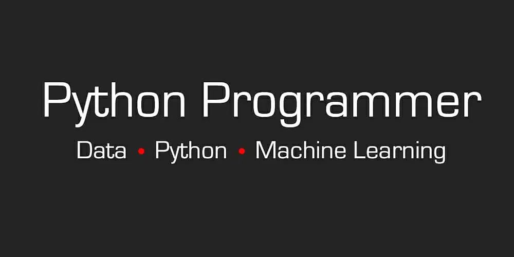 Python Programmer
