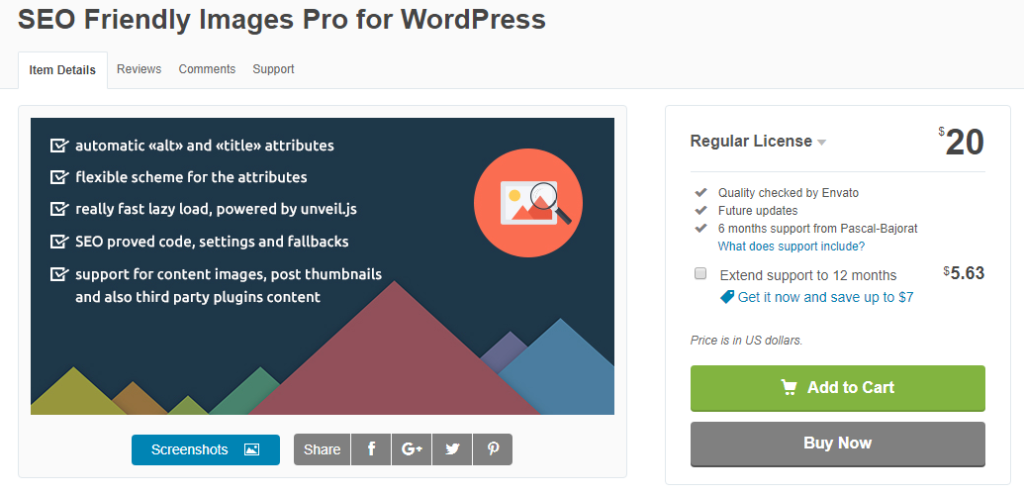SEO Friendly Image Pro