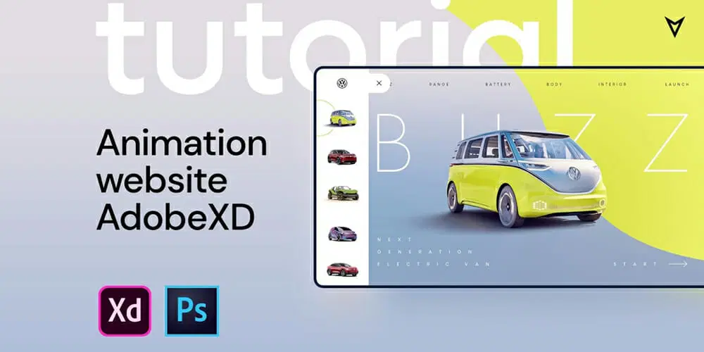 آموزش انیمیشن Adobe XD