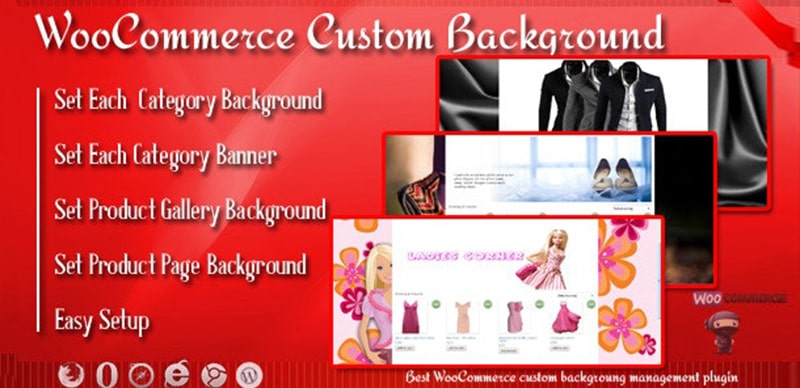 WooCommerce Custom Background
