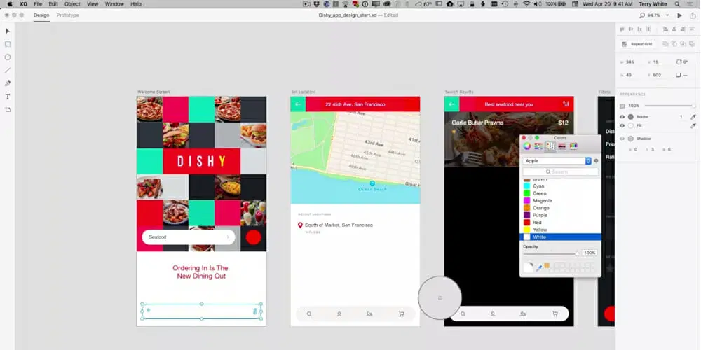 نحوه استفاده از Adobe XD