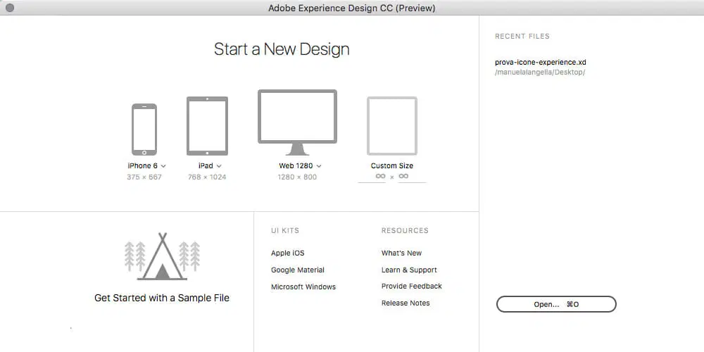 نحوه ایجاد آیکون در Adobe XD