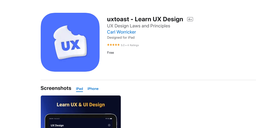 اپلیکیشن Uxtoast