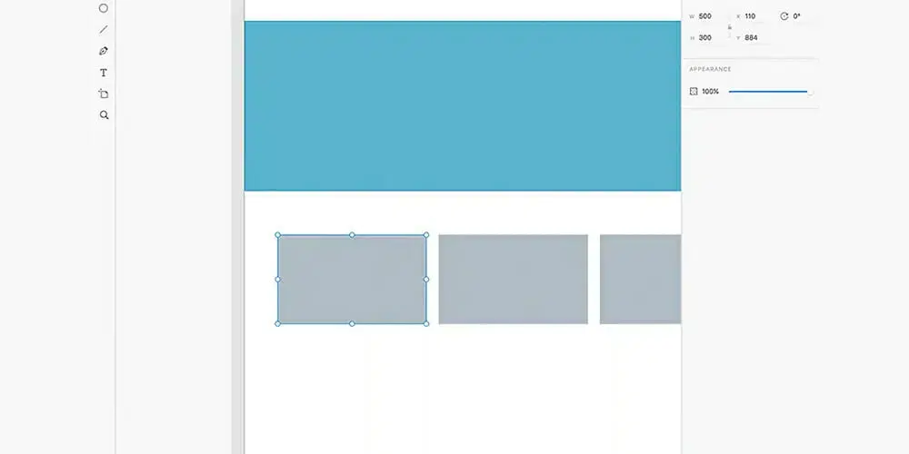 نحوه ایجاد یک Wireframe در Adobe XD