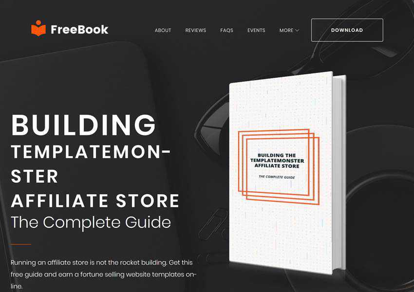 FreeBook – پوسته وردپرس صفحه فرود کتاب الکترونیکی