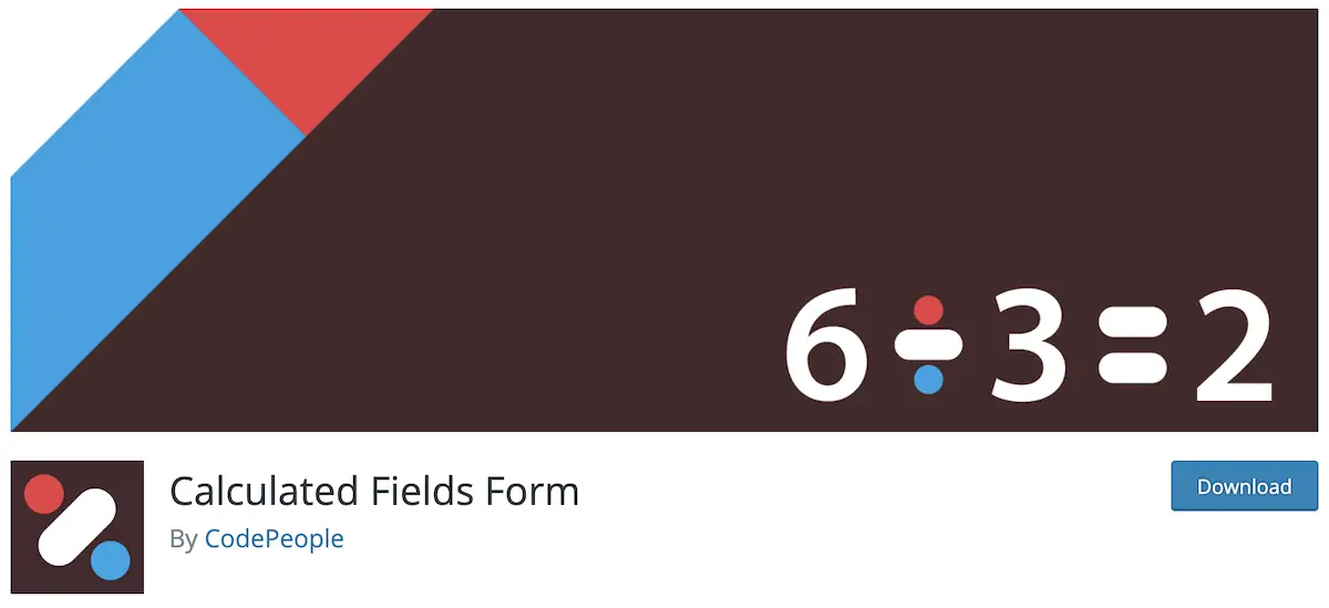 افزونه Calculated Fields Form