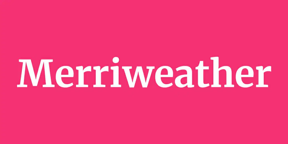 Merriweather