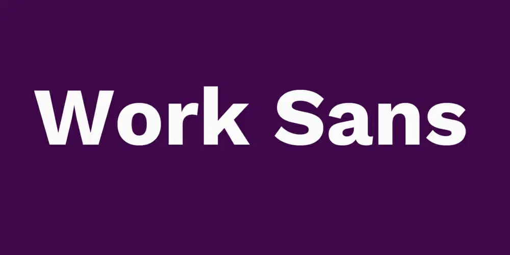 Work Sans