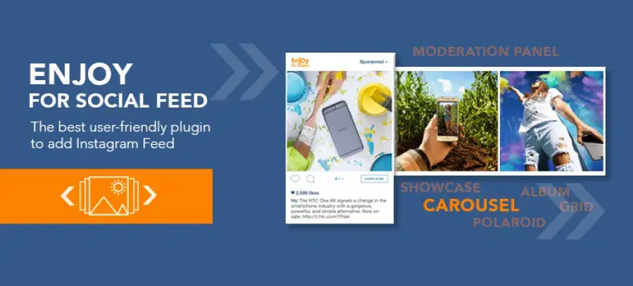 افزونه Enjoy Social Feed