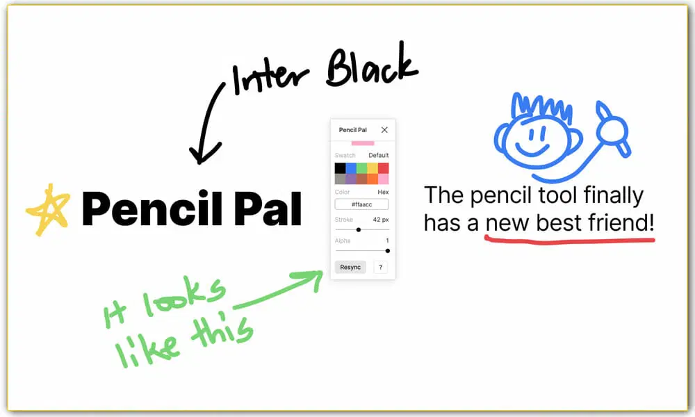ابزار فیگما Pencil Pal