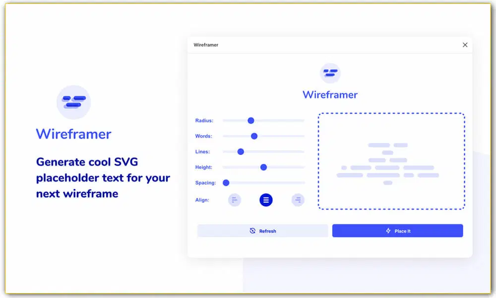 ابزار فیگما Wireframer