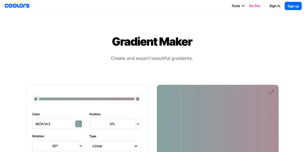 Gradient Maker