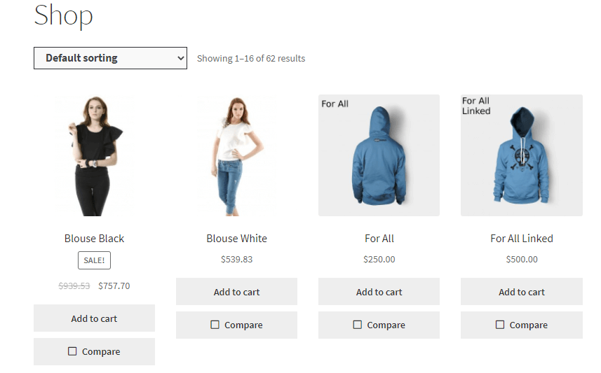 افزونه WooCommerce Products Compare