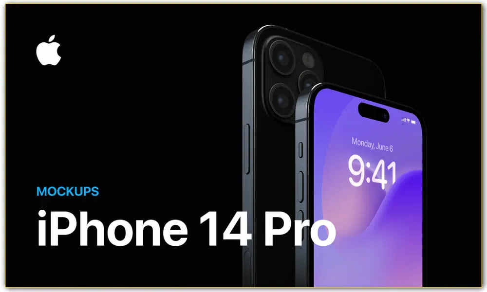 موکاپ iPhone 14 Pro