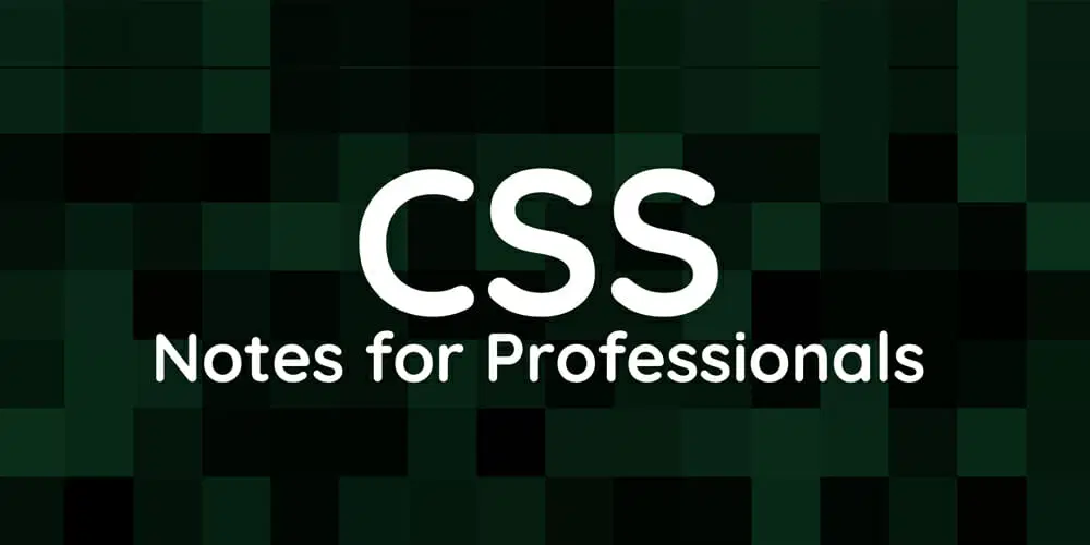 کتاب Notes for Professionals
