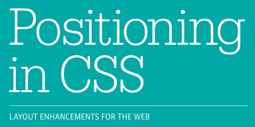 کتاب Positioning in CSS