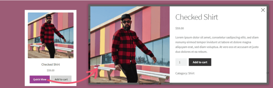 افزونه Quick View for WooCommerce