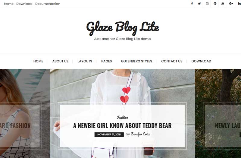قالب وردپرس GALZE BLOG LITE