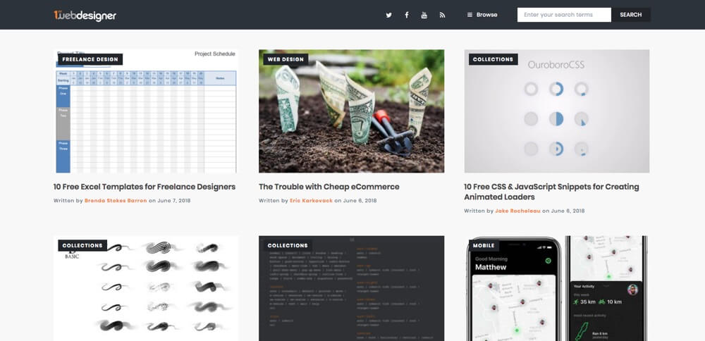 سایت 1stWebDesigner