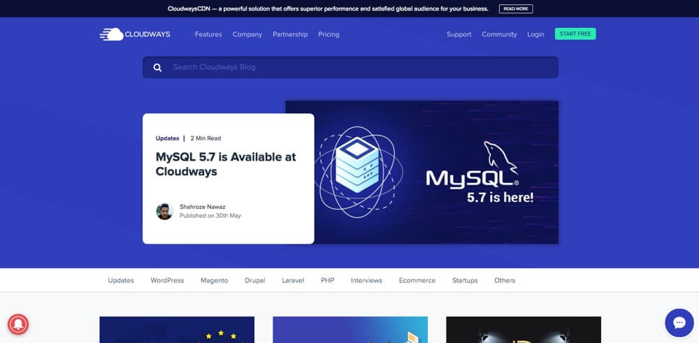 سایت Cloudways