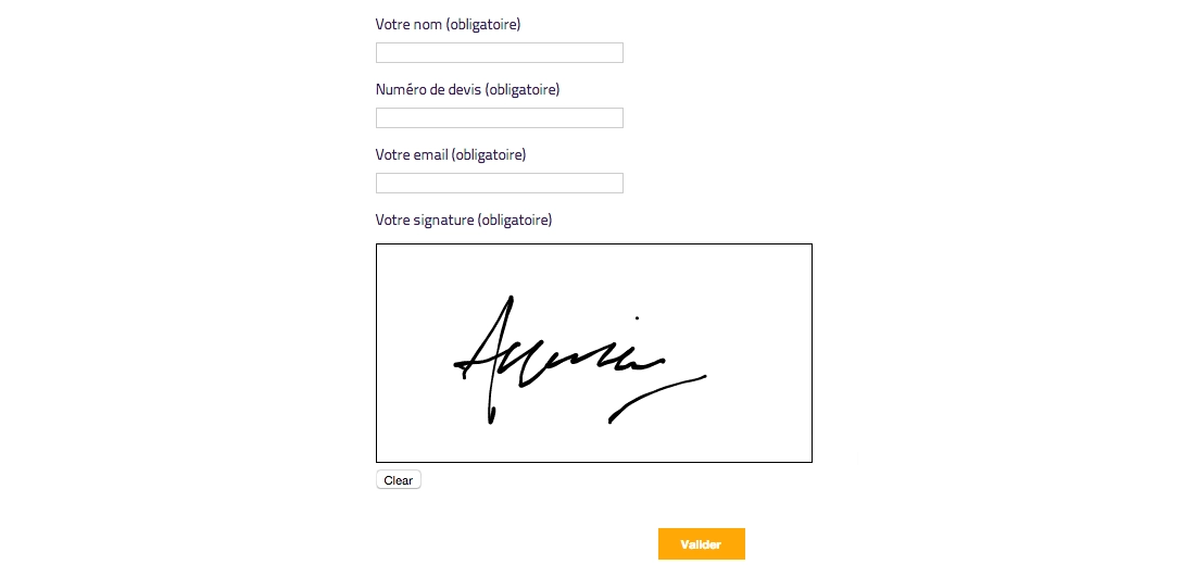 افزونه Signature Add-on