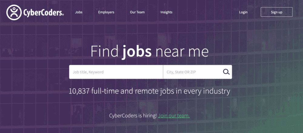 سایت کاریابی CyberCoders