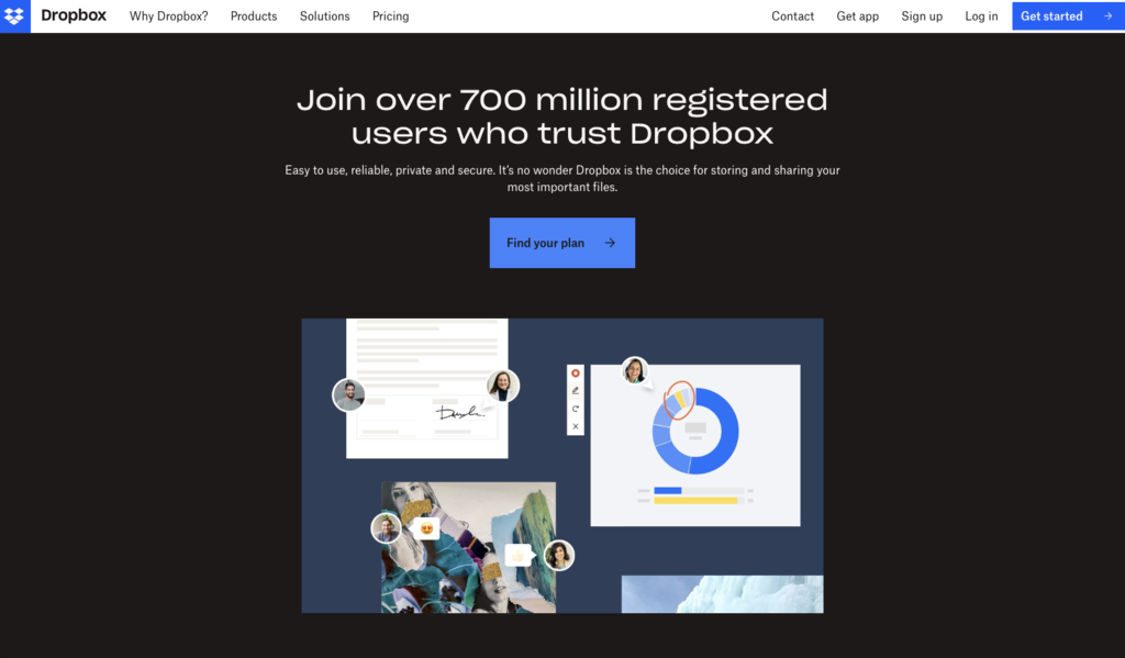 سایت Dropbox