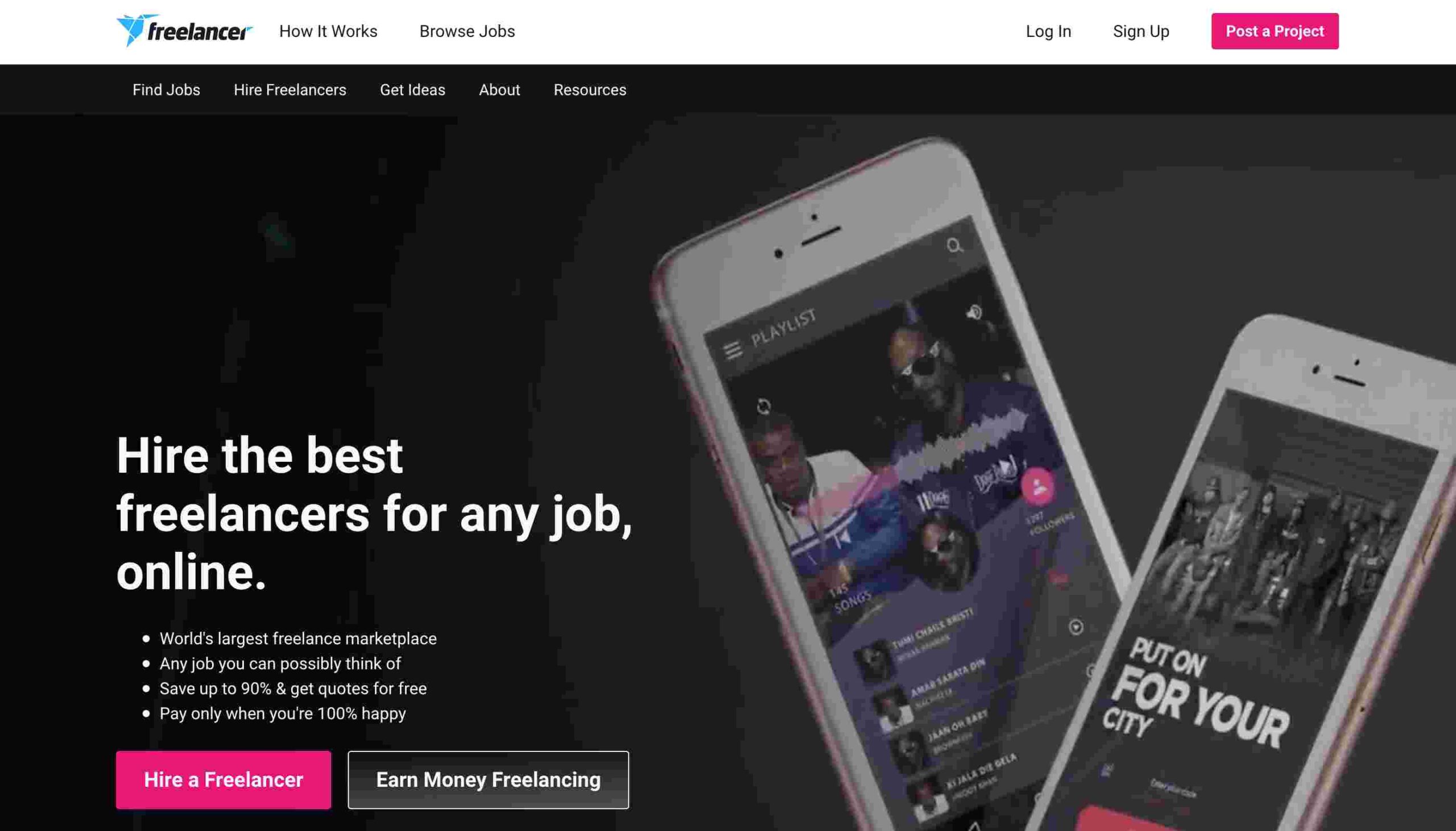 سایت Freelancer
