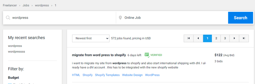 سایت کاریابی Freelancer