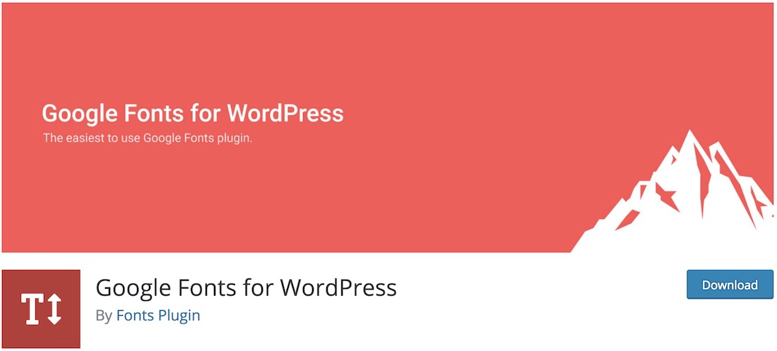 افزونه فونت Google Fonts for WordPress