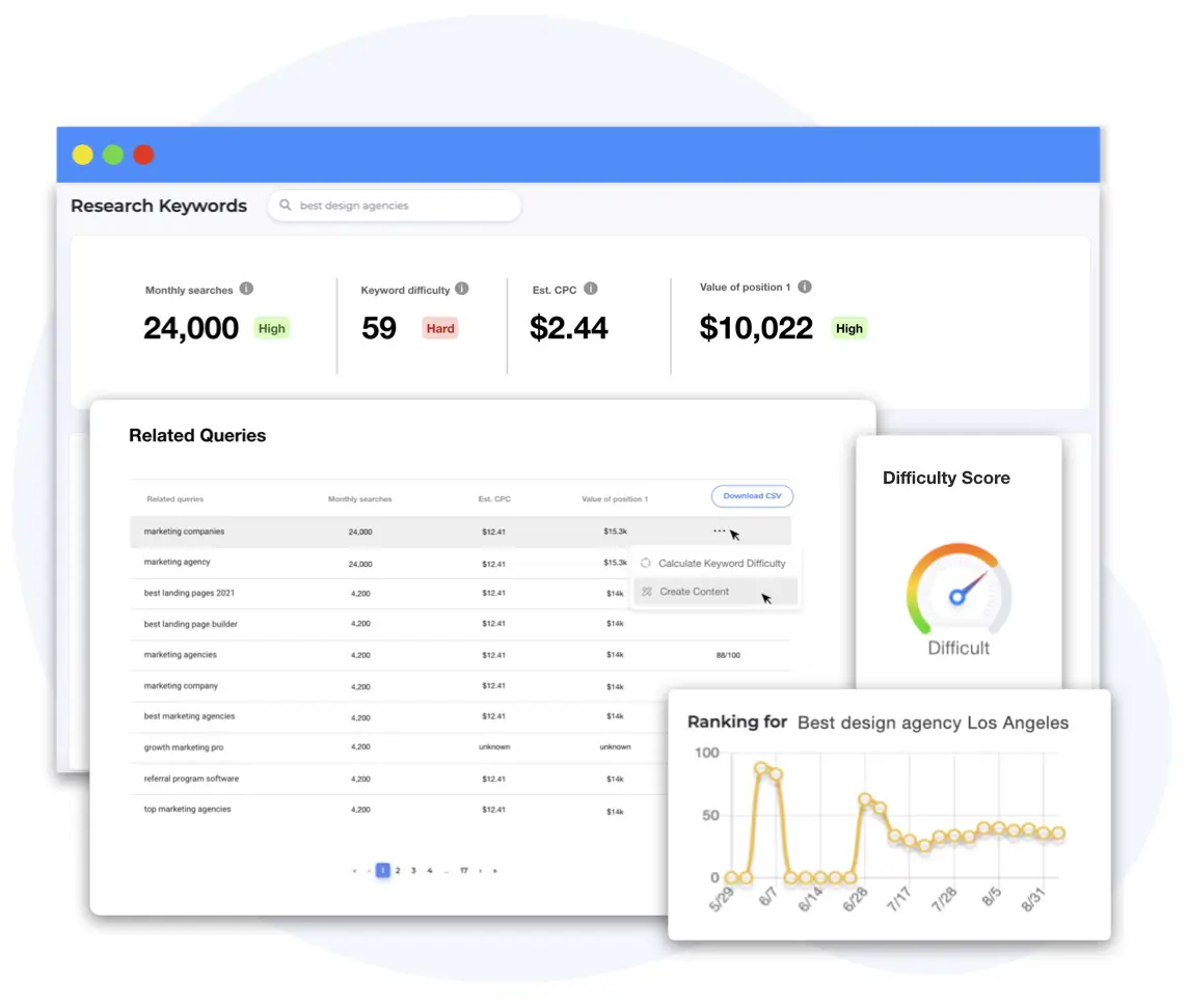 ابزار GrowthBar