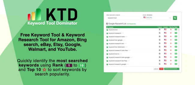 ابزار Keyword Tool Dominator