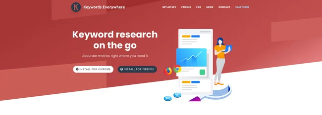 ابزار Keywords Everywhere