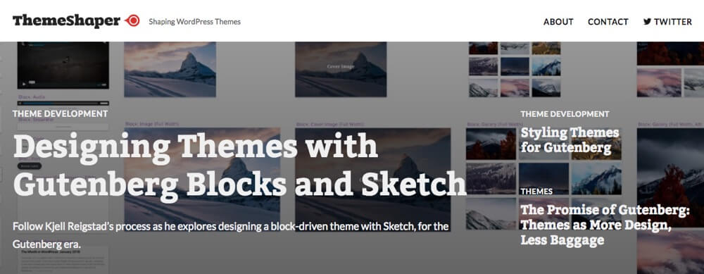 وبلاگ ThemeShaper
