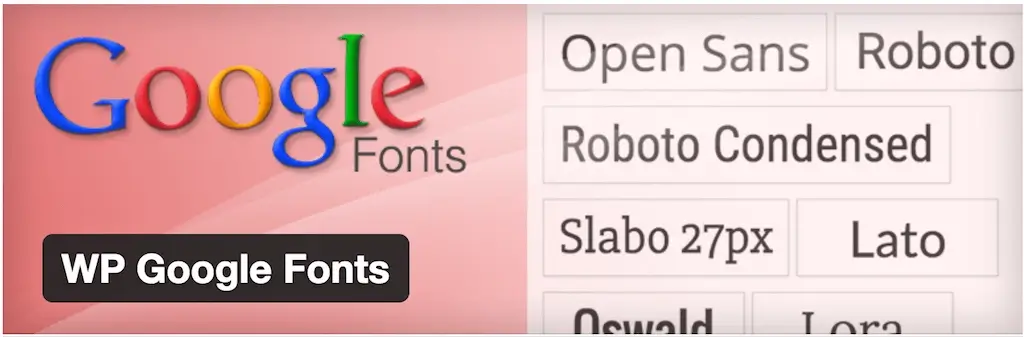 افزونه فونت سفارشی WP Google Fonts