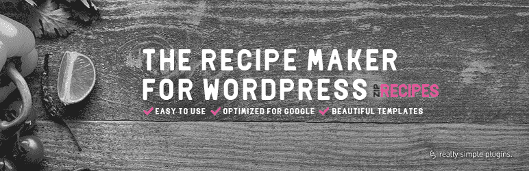 افزونه دستور غذا Zip Recipes