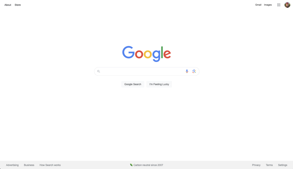 وبسایت Google