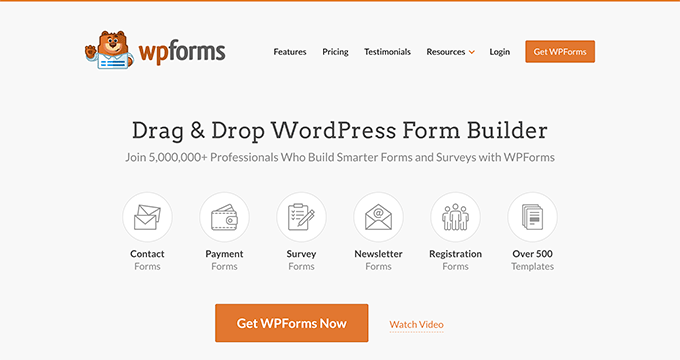 افزونه پرمیوم WPForms