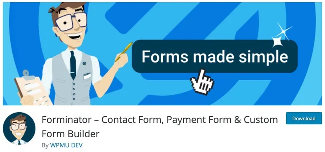 افزونه Forminator
