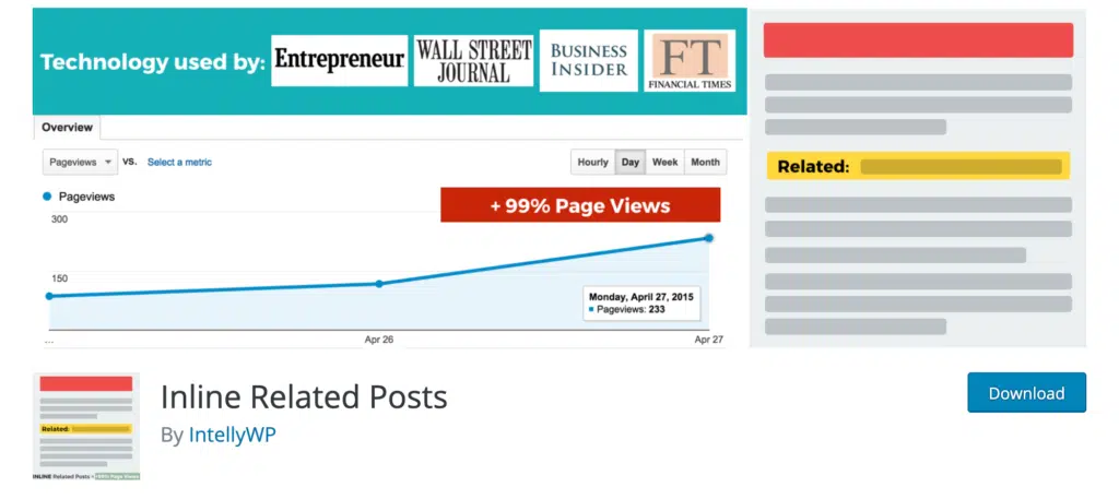 افزونه Inline Related Posts