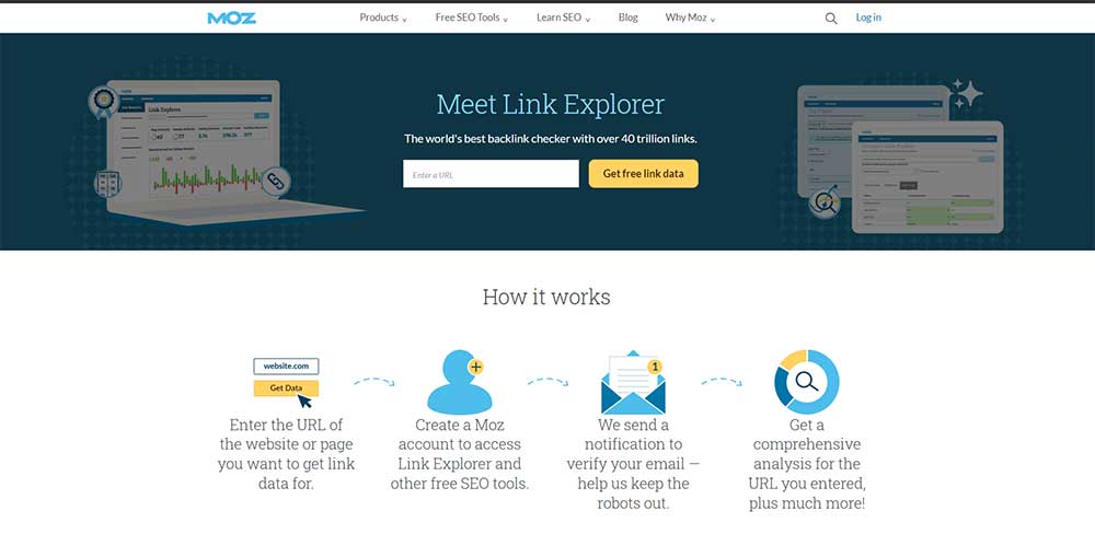 ابزار Open Site Explorer