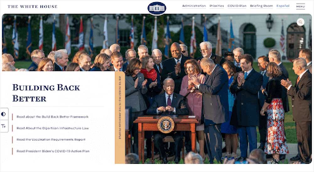 سایت White House